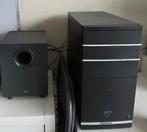 Desktop pc + scherm + boxen met versterker, Computers en Software, Ophalen, Gebruikt, Intel Core i7, 16 GB