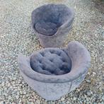 set van twee fauteuils, Ophalen, Gebruikt, Stof, VINTAGE
