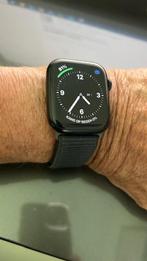 Apple Watch Series 9 (45mm, roestvrij staal, GPS + Cellular), Zwart, IOS, Ophalen of Verzenden, Zo goed als nieuw