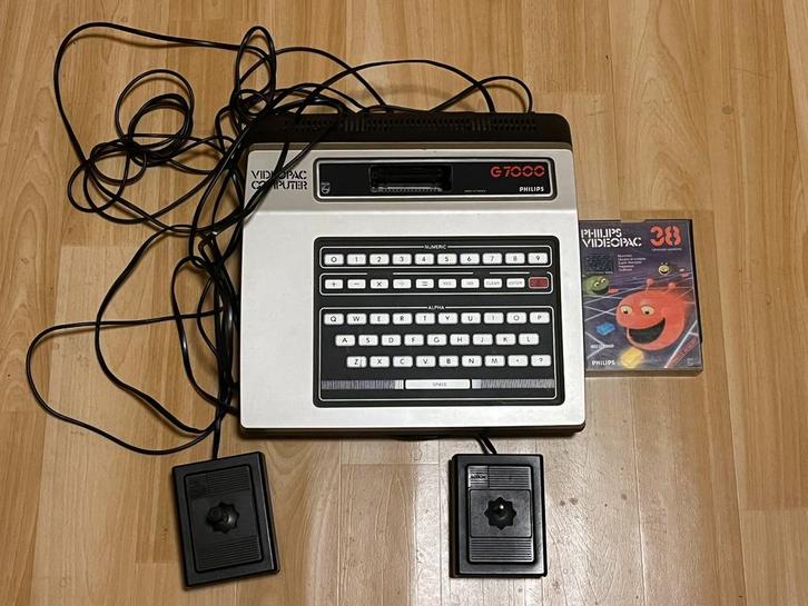 Philips Videopac G7000 + 1 jeux complets avec boîtes notices, Games en Spelcomputers, Spelcomputers | Overige, Zo goed als nieuw