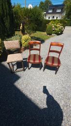 3 belles chaises anciennes en tronçonneuse état, Ophalen
