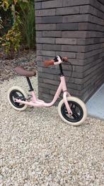 Loopfietsje Btwin Runride 500 10 inch roze, Fietsen en Brommers, Ophalen, Zo goed als nieuw