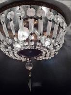 kristallen plafondlicht, Huis en Inrichting, Ophalen, Gebruikt, Glas