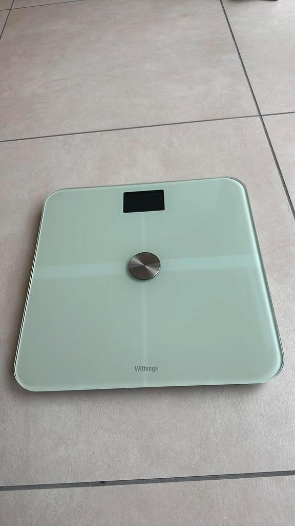 Withings body scale, Elektronische apparatuur, Weegschalen, Zo goed als nieuw, Digitaal, Personenweegschaal, 1 tot 500 gram, 100 kg of meer