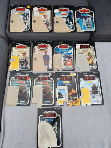 Cartons Star Wars Vintage, 5€ l'unité 