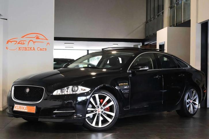 Jaguar XJ 3.0 V6 Diesel Pano DodeH Elek.V Keyless Garantie*, Auto's, Jaguar, Bedrijf, Te koop, XJ, Achteruitrijcamera, Airconditioning