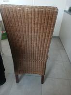 4 rieten stoelen, Huis en Inrichting, Stoelen, Ophalen, Gebruikt