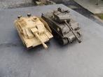 Lot de chars TAMIYA 1/35 pour restauration ou pièces, Hobby en Vrije tijd, Modelbouw | Auto's en Voertuigen, Gebruikt, Tank, Verzenden