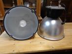 Nog originele industriële hanglampen uit magazijn, Ophalen, Gebruikt, 50 tot 75 cm, Vintage industrieel