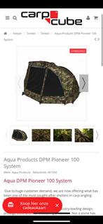 aqua dpm pioneer 100 system shelter, Watersport en Boten, Ophalen