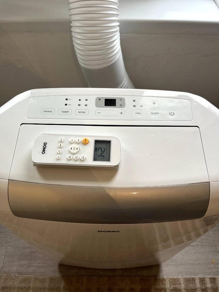 Mobiele Airco DOMO, Elektronische apparatuur, Airco's, Zo goed als nieuw, Mobiele airco, Minder dan 60 m³, Koelen en Ontvochtigen