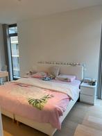Tweepersoonsbed/boxspring 1m80 x 2m (zonder matras), Huis en Inrichting, Slaapkamer | Complete slaapkamers, Ophalen, Zo goed als nieuw