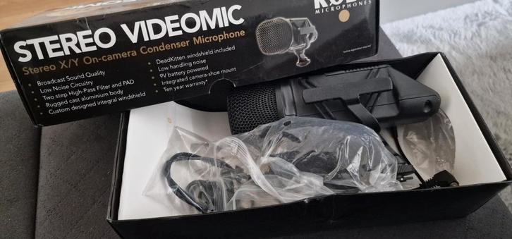 Rode SVM - VideoMic, TV, Hi-fi & Vidéo, Appareils photo numériques, Comme neuf, Enlèvement