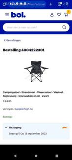 Camping stoel, Enlèvement