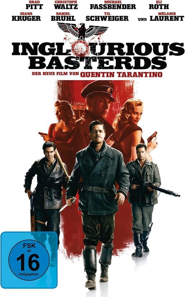 Inglorious Basterds Gloednieuw onder de cello, Cd's en Dvd's, Dvd's | Actie, Nieuw in verpakking, Actie, Ophalen of Verzenden