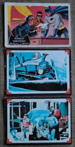 3 oude verzamelkaartjes: Batman & Robin (1966), Utilisé, Enlèvement ou Envoi, TV, Photo ou Carte