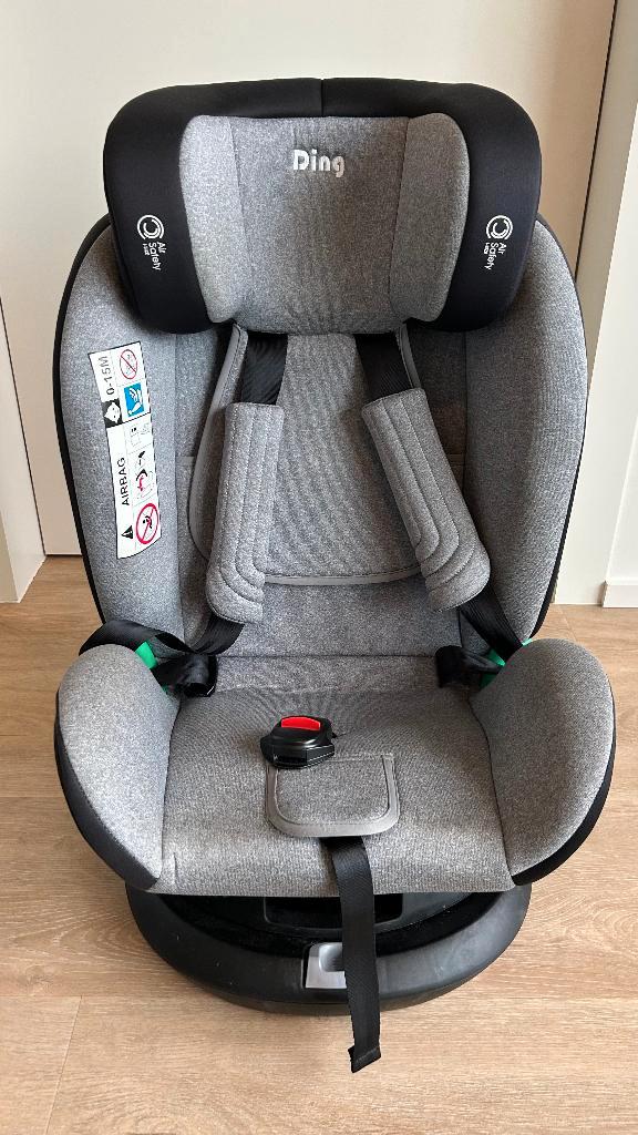 Autostoel Ding Philo I-size grey, Kinderen en Baby's, Autostoeltjes, Zo goed als nieuw, Overige merken, 0 t/m 18 kg, Isofix, Verstelbare rugleuning