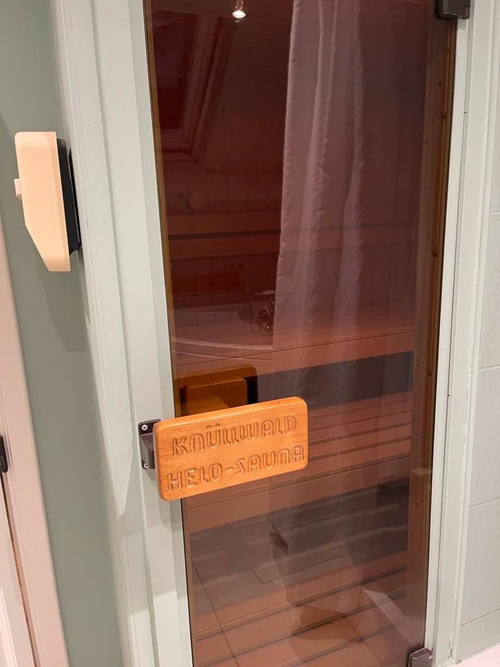 Sauna knüllwald hello, Sport en Fitness, Sauna, Gebruikt, Fins of Traditioneel, Ophalen