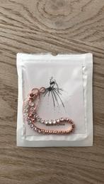 Bracelet cuivré rose avec strass : PROMOTION !, Neuf, Rose, Synthétique ou Plastique, Avec strass