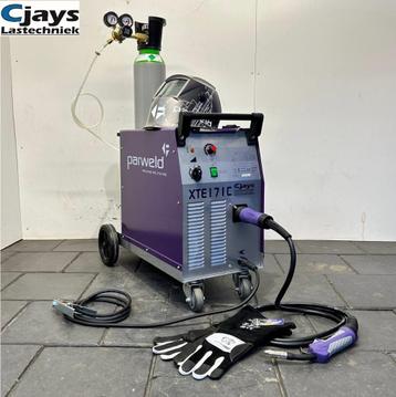 Parweld XTE171C Mig Mag Actie Set Laspost Halfautomaat beschikbaar voor biedingen