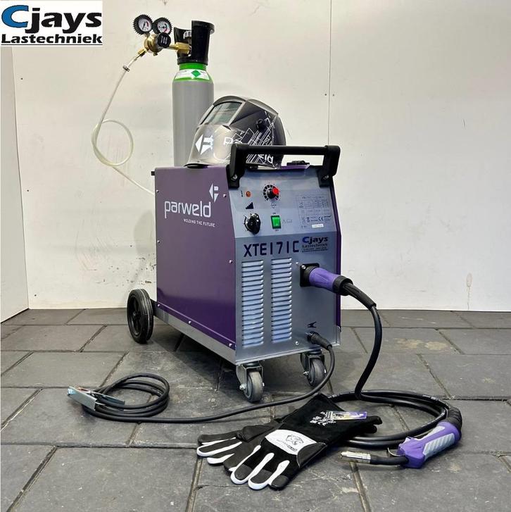 Station de soudage semi-automatique Parweld XTE171C Mig Mag, Bricolage & Construction, Outillage | Soudeuses, Neuf, CO2, 150 à 250 ampères
