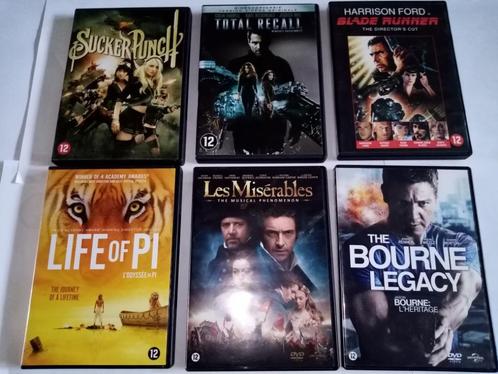 6 films op dvd verschillende genres - 12+ , 2€/dvd, Cd's en Dvd's, Dvd's | Actie, Gebruikt, Actie, Vanaf 12 jaar, Ophalen of Verzenden