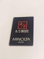 Minolta Dynax A/S mode uitbreidingskaart, Ophalen of Verzenden, Zo goed als nieuw, Spiegelreflex, Minolta