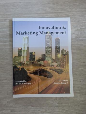 Innovation & Marketing Management - Jef R. Peeters, Enlèvement, Comme neuf, Enseignement supérieur