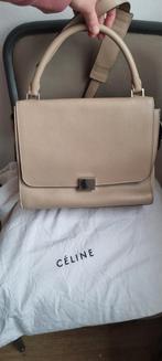 celine trapeze handtas beige M, Enlèvement ou Envoi, Comme neuf, Beige, Sac à main