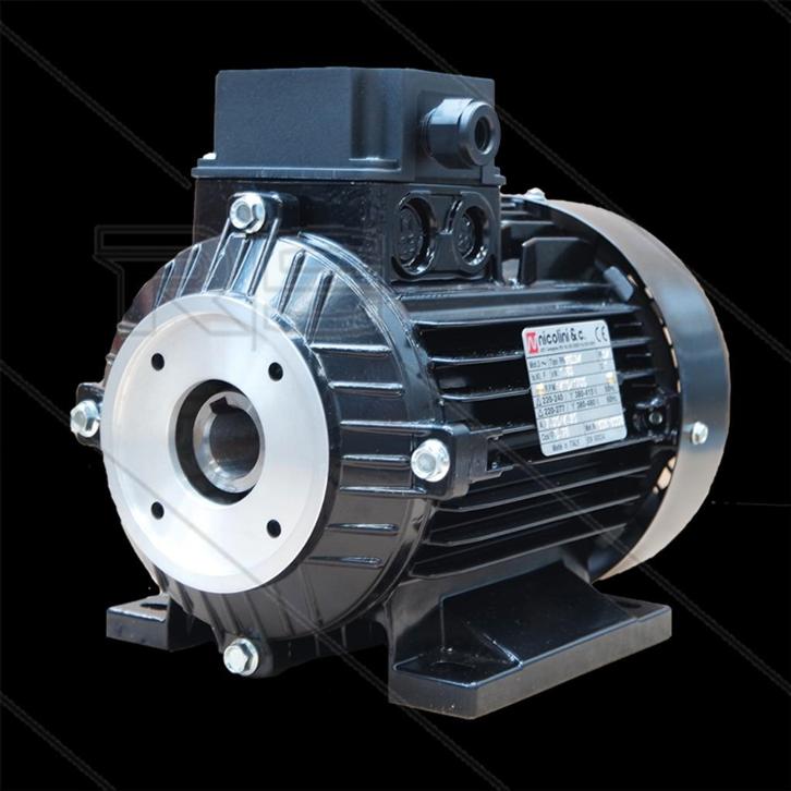 5.5 kW Elektromotor Holle As 24mm 230/400V, Auto diversen, Overige Auto diversen, Verzenden