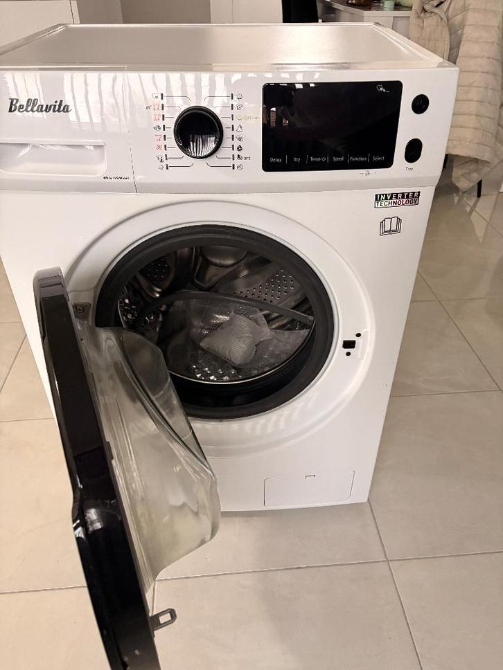 Lave-linge sécheuse, Electroménager, Lave-linge, Comme neuf, Chargeur frontal, 6 à 8 kg, 1200 à 1600 tours, Programme lavage à la main