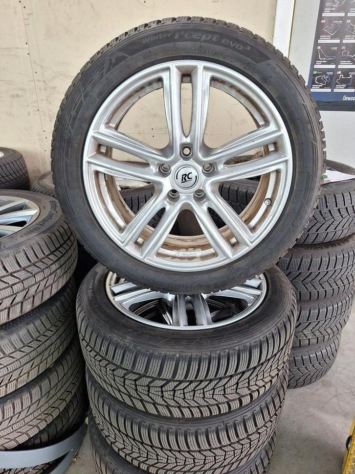 Bmw X1 Winterset 18 Inch, Auto-onderdelen, Banden en Velgen, Banden en Velgen, Winterbanden, 17 inch, 225 mm, Personenwagen, Gebruikt