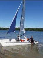 Catamaran Hobie Cat F 18 Formula, vaarklaar, incl. baantrail, Ophalen of Verzenden, Gebruikt