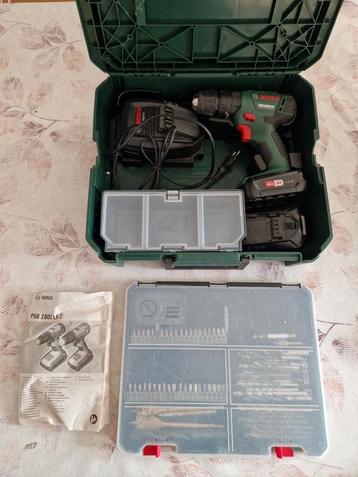 Bosch PSB 1800 LI-2 boormachine te koop. beschikbaar voor biedingen