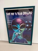 Pop-art print ingelijst, Huis en Inrichting, Ophalen, 75 cm of meer, 50 tot 75 cm, Print