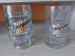 Set bierglazen Dentergems met oor, Ophalen of Verzenden, Zo goed als nieuw