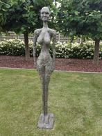 Grote brons naar Giacometti 1,65 m hoog ook nog ander model!, Antiek en Kunst, Kunst | Beelden en Houtsnijwerken, Ophalen of Verzenden