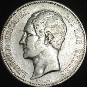 Zilver – België – 5 Francs – Leopold I – 1849 beschikbaar voor biedingen