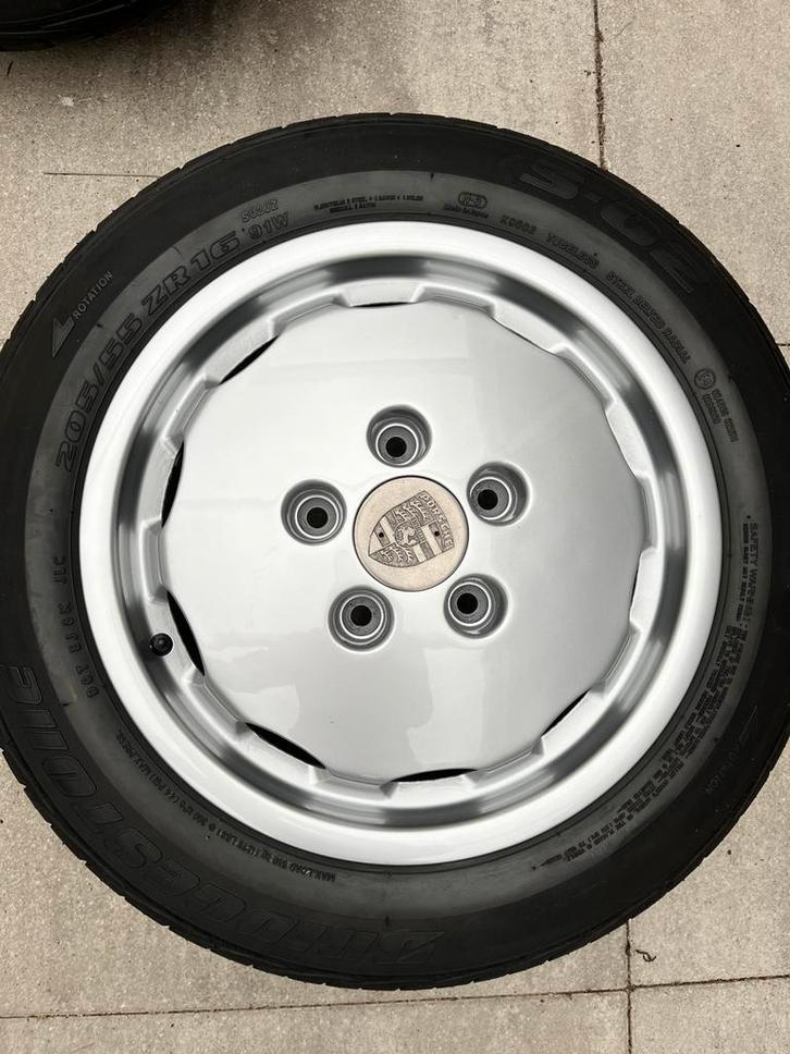 Porsche 928 wintercult velgen 16inch 5x130 7j zomerbanden, Auto-onderdelen, Banden en Velgen, Banden en Velgen, Zomerbanden, 16 inch