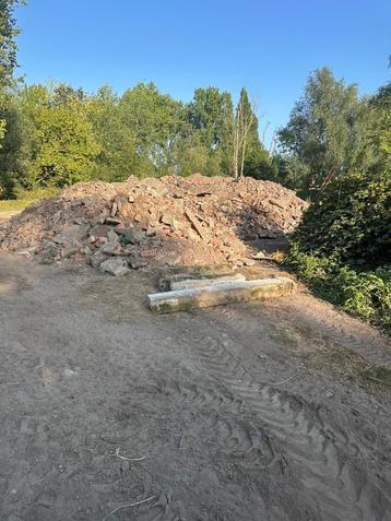 Gratis 200 ton steen puin, Enlèvement, Utilisé, Autres types