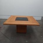 eettafel - ' Cirkante ' tafel Bob Vanden Berghe, Huis en Inrichting, Ophalen, Eikenhout, 200 cm of meer, Zo goed als nieuw