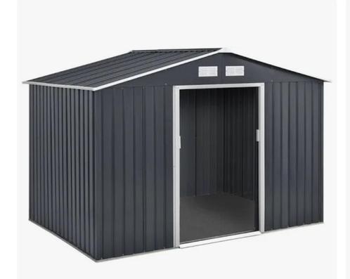 Metalen tuinhuis, Tuin en Terras, Tuinhuizen, Gebruikt, Tuinhuis, Metaal, Minder dan 250 cm, 200 tot 400 cm, Zonder ramen, Ophalen