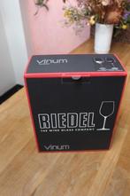 Kristallen wijnglazen Riedel (type Vinum), Maison & Meubles, Cuisine | Vaisselle, Autres matériaux, Autres styles, Enlèvement