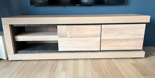 Tv meubel met verlichting, Huis en Inrichting, Kasten |Televisiemeubels, Zo goed als nieuw, Ophalen