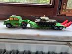 Matchbox Battle Kings Tank Transporter met Tank (1974)!, Ophalen, Gebruikt, Bus of Vrachtwagen