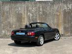 Mazda MX-5 1.6 16v NBFL | 2 eigenaren | 101.000km | Garantie, Auto's, Mazda, 1025 kg, Zwart, 4 cilinders, Cabriolet