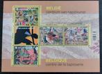 België: Belgische tapijtkunst - BL222, Postzegels en Munten, Postzegels | Europa | België, Kunst, Ophalen of Verzenden, Orginele gom