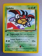 Carte Pokemon Ledyba 1e édition 2 étoiles blanches, Ophalen of Verzenden, Zo goed als nieuw, Overige typen
