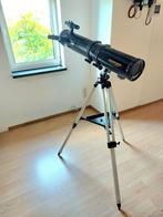 Hoogwaardige telescoop voor beginners Omegon N 114/900 EQ-1, 80 tot 200 mm, Spiegeltelescoop (reflector), Zo goed als nieuw, Ophalen