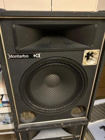 Montarbo PA DJ speaker 15 inch /absolute topkwaliteit  beschikbaar voor biedingen